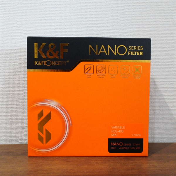 K&F Concept 可変NDフィルターNano-Xの使用レビュー！